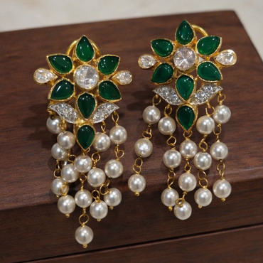 Shaukteya Moissanite Earrings