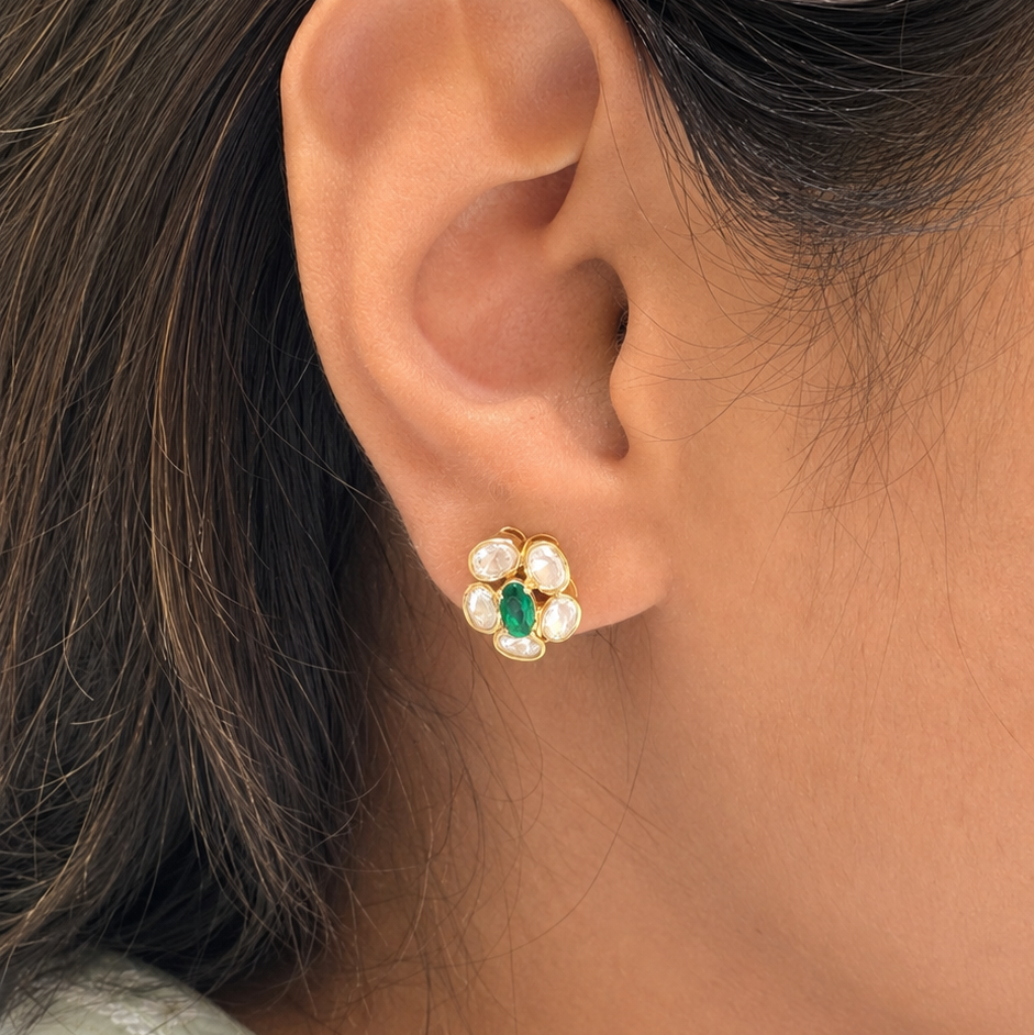 Saumya Moissanite Earrings