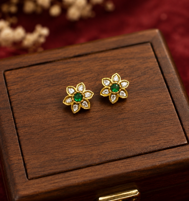 Aadhya Kundan Earrings