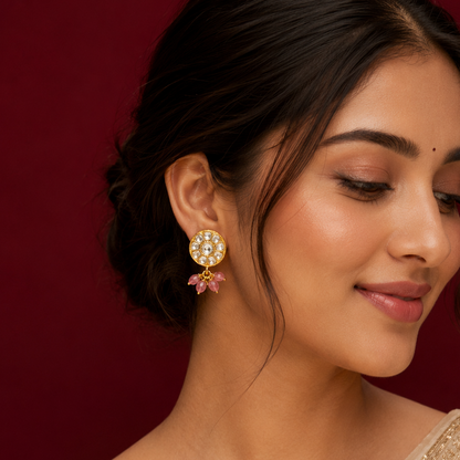 Nilitya Kundan Earrings