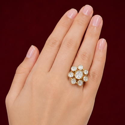 Rajsi Moissanite Ring