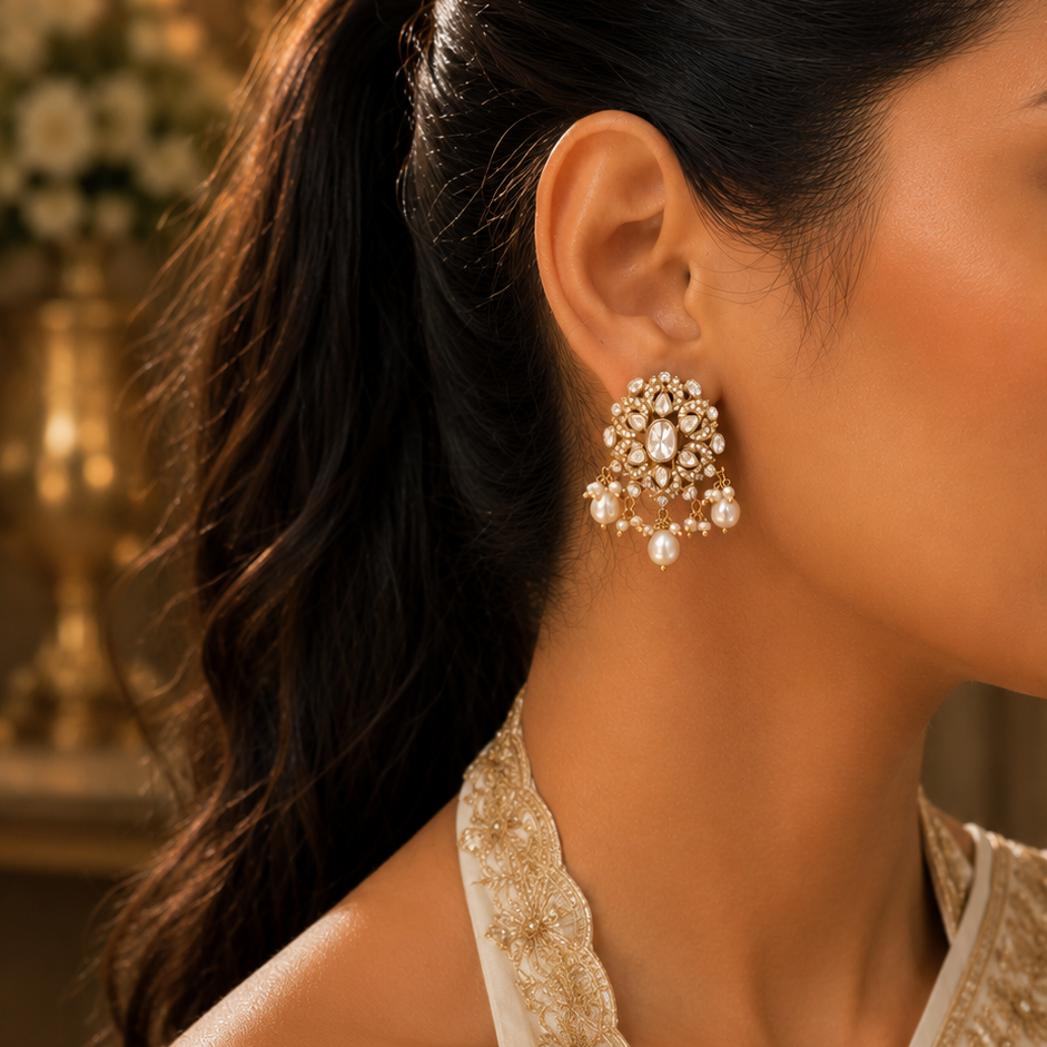 Leha Moissanite Earrings