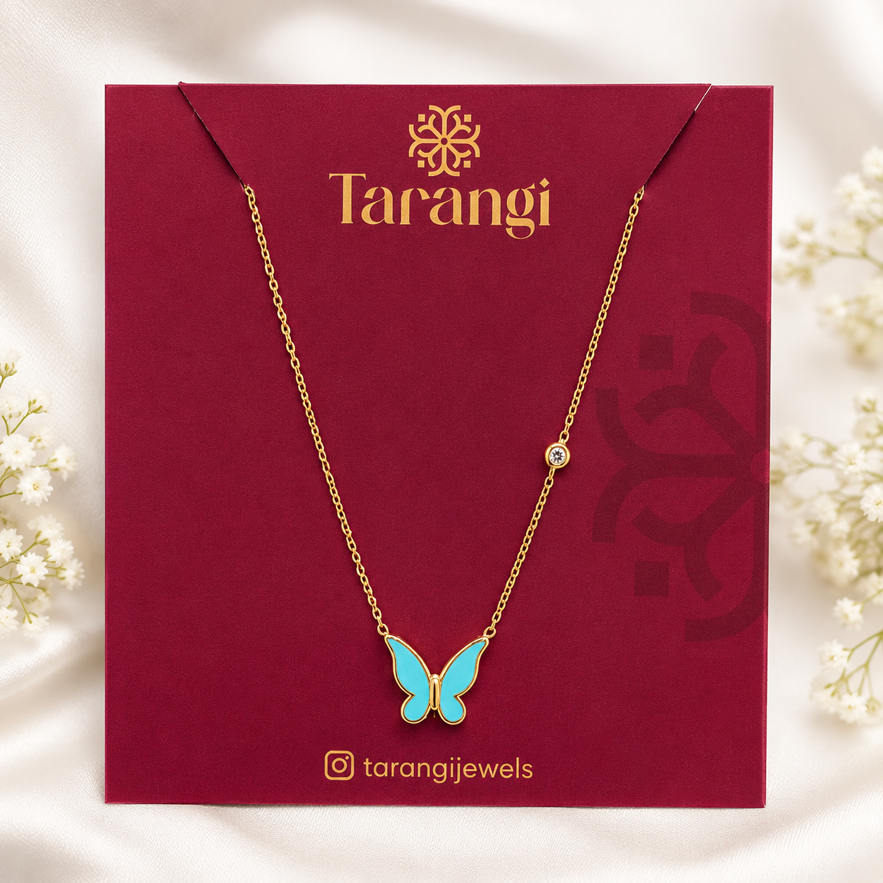 Butterfly Blue Chain