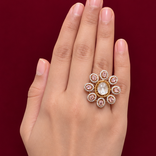 Teerya Moissanite Ring