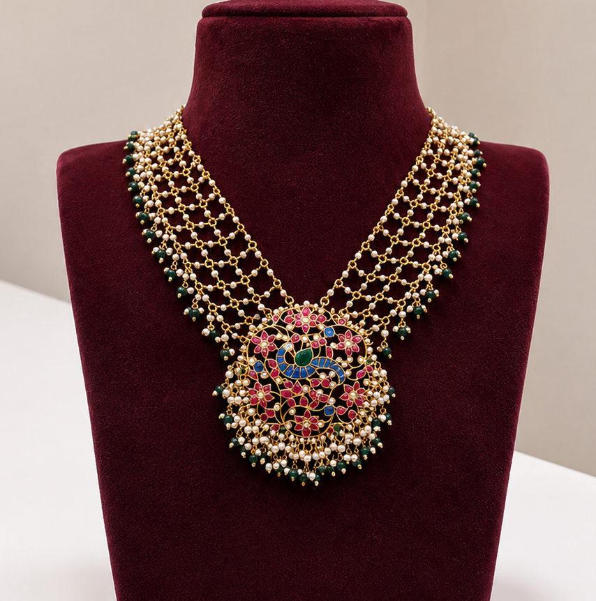 Manjya Kundan Necklace