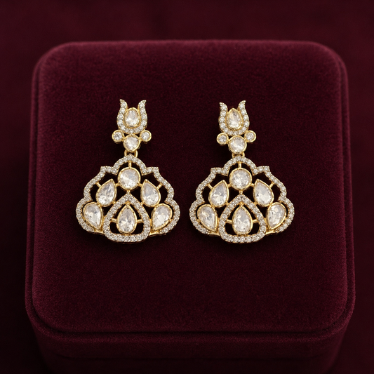 Luna Moissanite Earrings