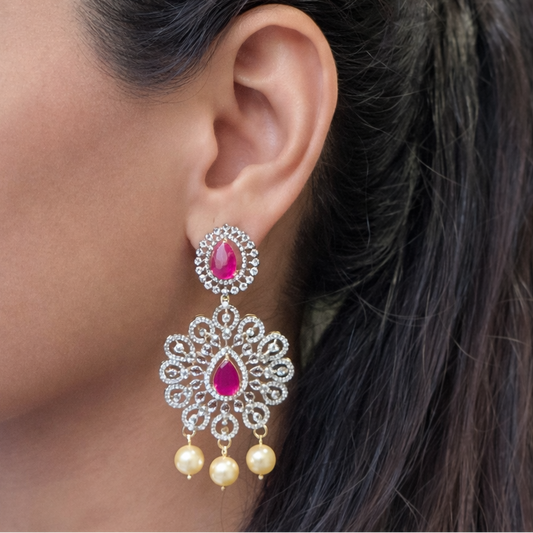 Rishika CZ Chandbali