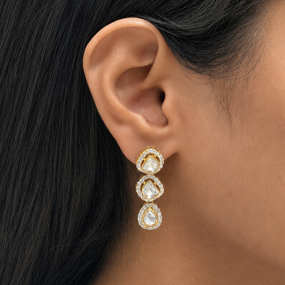 Reva Moissanite Earrings