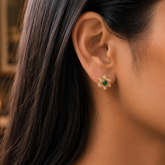 Aadhya Kundan Earrings