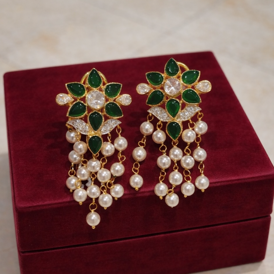 Shaukteya Moissanite Earrings