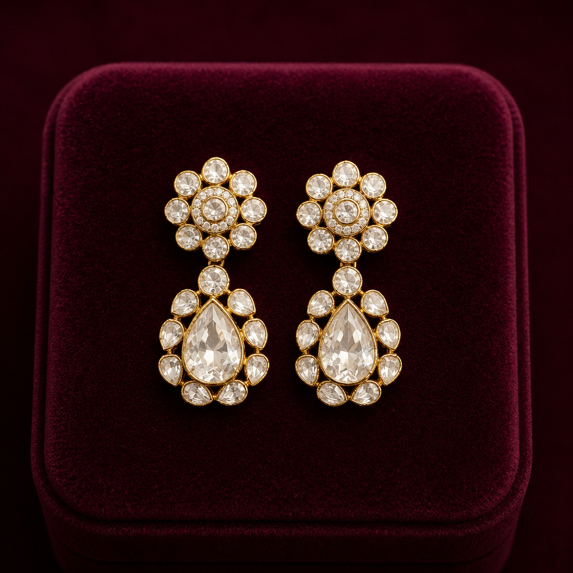 Lira Moissanite Earrings