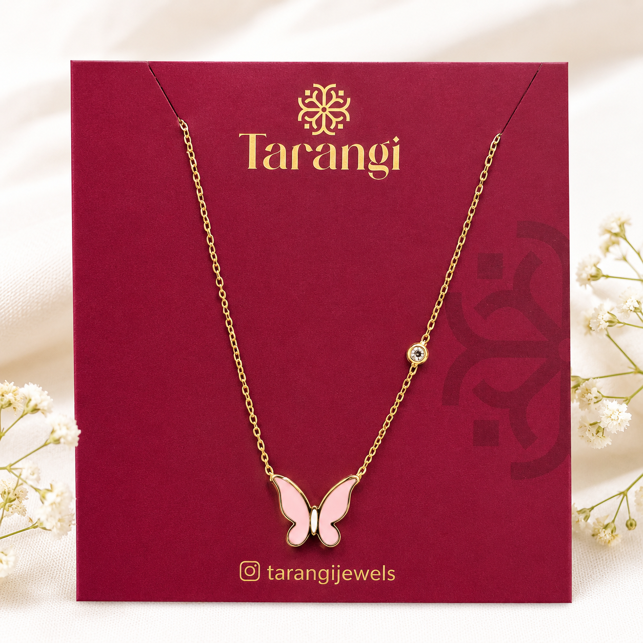Butterfly Pink Chain