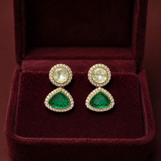 Ameya Moissanite Earrings