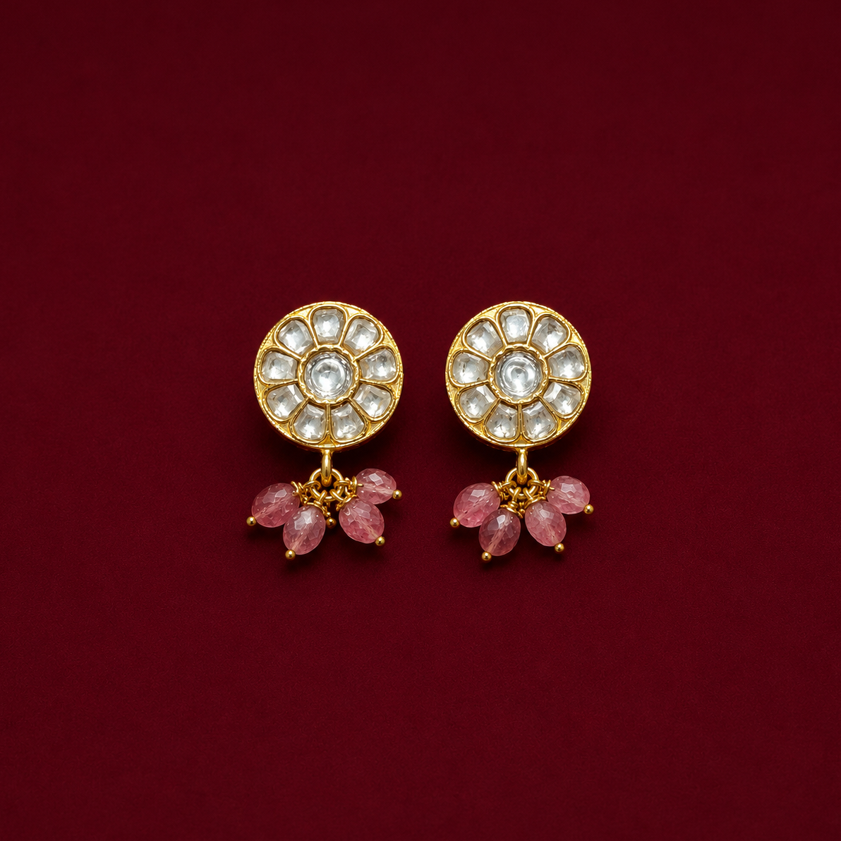 Nilitya Kundan Earrings